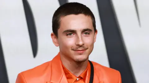 Reuters Timothee Chalamet attends a special screening of the film 'Marty Supreme' in Beverly Hills, California, U.S., December 8, 2025.