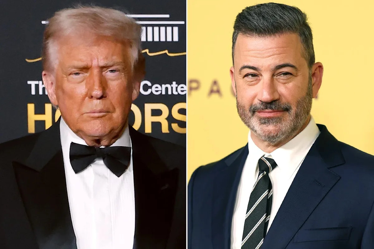 Trump Names His Late-Night Inspiration for Hosting Kennedy Center Honors, Says His Anti-Inspiration Was 'Terrible' Jimmy Kimmel