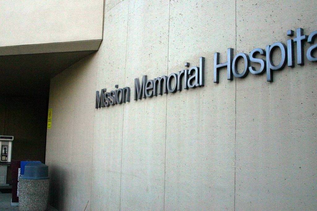 Mission Memorial Hospital will get a new set of bariatric parallel bars funded by Mission Community Foundation. / File Photo