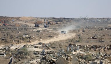 Israeli army chief declares withdrawal line 'new border' in Gaza