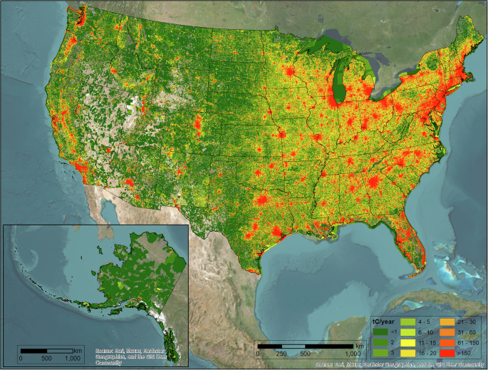Vulcan version 4.0 high-resolution annual carbon dioxide emissions in the U.S. for the 2010–2022 time period