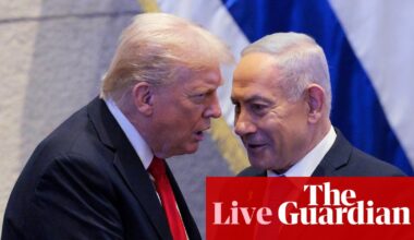 Trump to meet Netanyahu at Mar-a-Lago amid concerns over progress on fragile Gaza truce plan – live | Trump administration