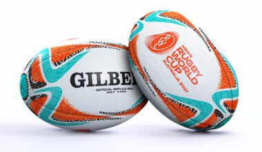 Official match ball design unveiled for Rugby World Cup 2027 as Gilbert extends long-term partnership with World Rugby until 2033