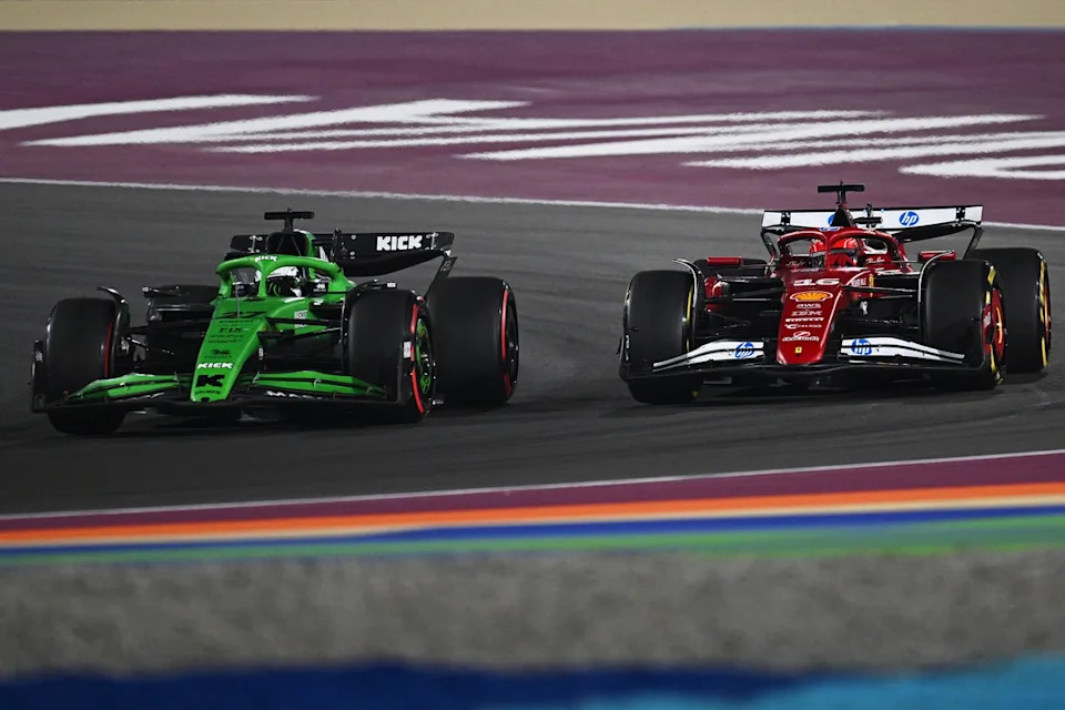 Charles Leclerc, Ferrari, Nico Hulkenberg, Sauber