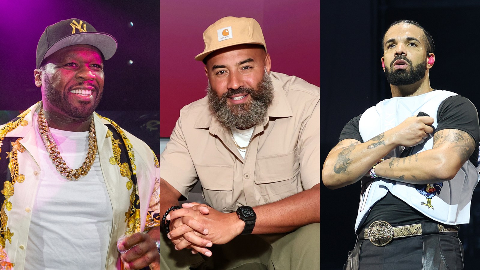 Drake, 50 Cent React as Ebro Darden Leaves Hot 97