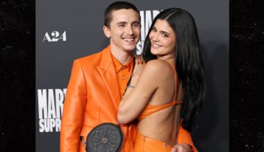 Timothée Chalamet & Kylie Jenner Attend 'Marty Supreme' Premiere Together
