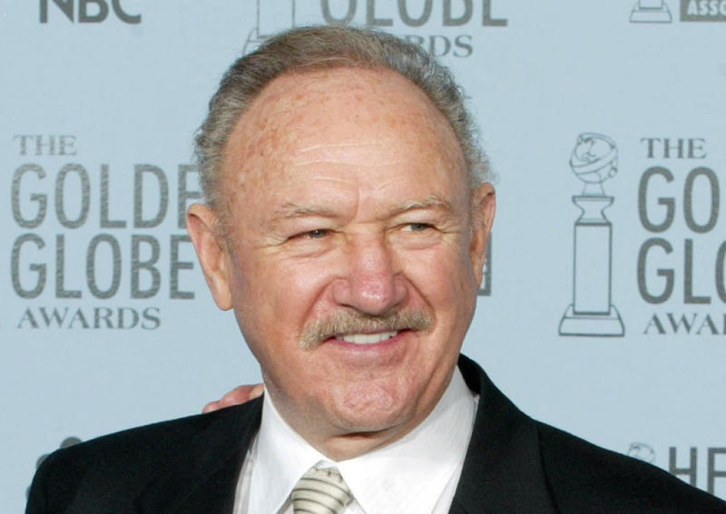 Gene Hackman poses during the 60th annual Golden Globe Awards in Beverly Hills, California, the United States, on Jan 19, 2003.  (Photo: Reuters)