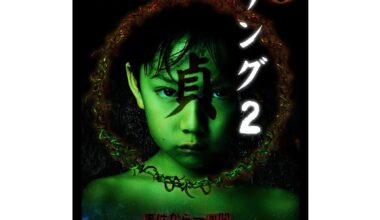 J-horror classic Ring 2 airing on Japanese TV with Zen monk offering prayers every time someone dies