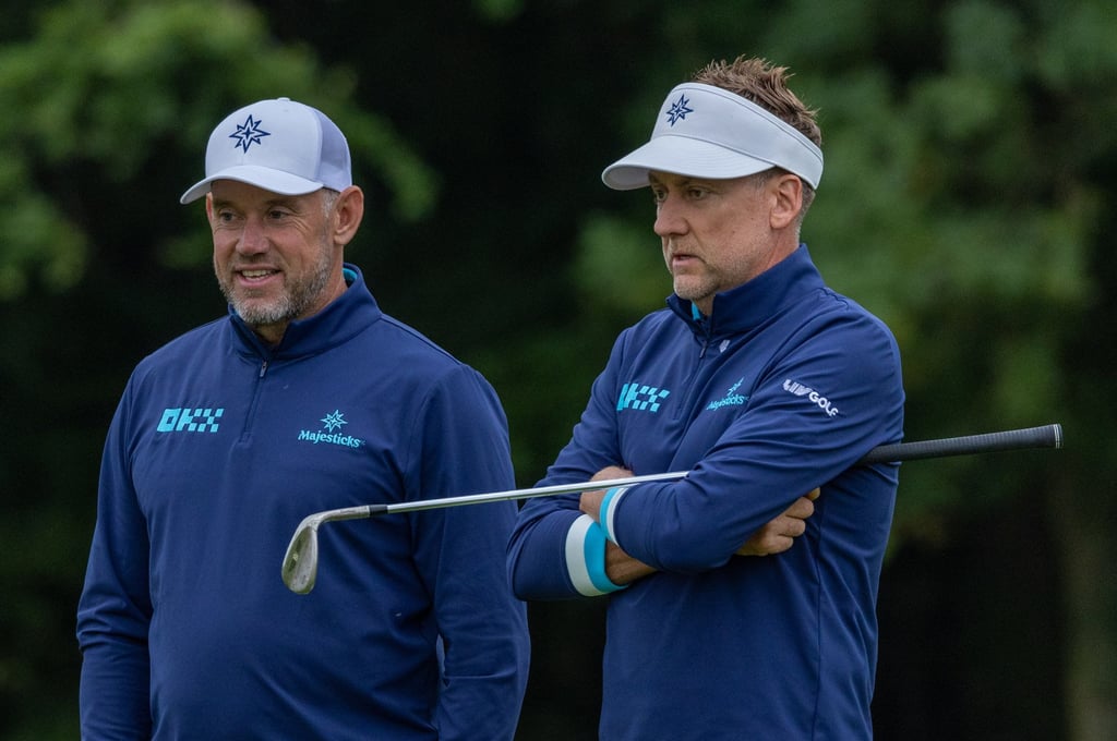 Majesticks co-captains Lee Westwood (left) and Ian Poulter. Photo: Asian Tour