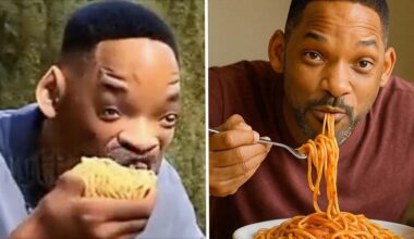 Then Vs. Now: AI Videos of Will Smith Eating Spaghetti Show Just How Advanced the Tech Has Gotten
