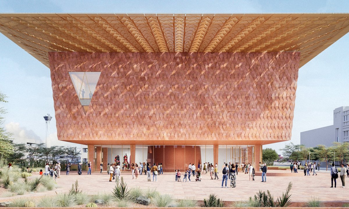 Francis Kéré's design for Las Vegas Museum of Art revealed - The Art Newspaper