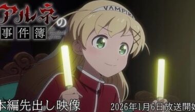 The Case Book of Arne Anime Reveals Video, 6 More Cast Members, Manga - News