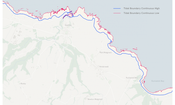 New Ordnance Survey tidelines data sharpens insight into coastal erosion and flood risk