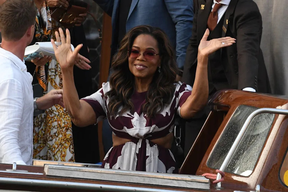 Getty Oprah Winfrey in Venice, Italy on June 26, 2025