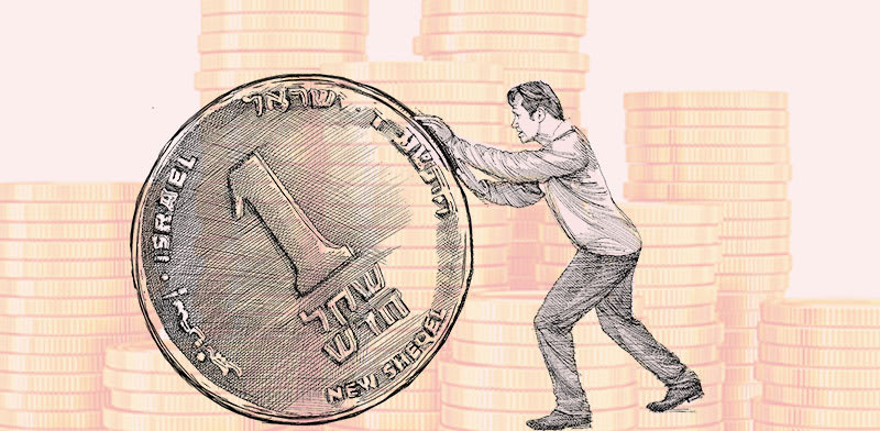 The shekel illustration: Gil Gibli