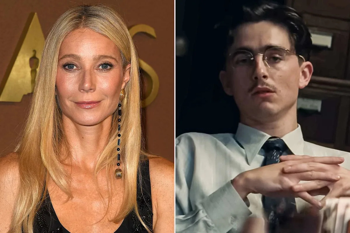 Gwyneth Paltrow gave Timothée Chalamet skincare advice after being fooled by his “Marty Supreme ”makeup
