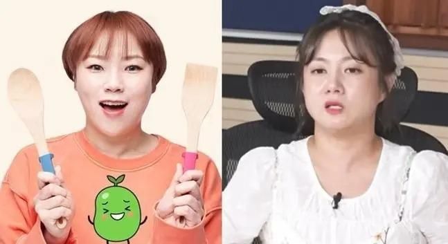 Mukbang YouTuber Shor_mouth_sun, left, and comedian Park Na-rae / Yonhap, Courtesy of MBC
