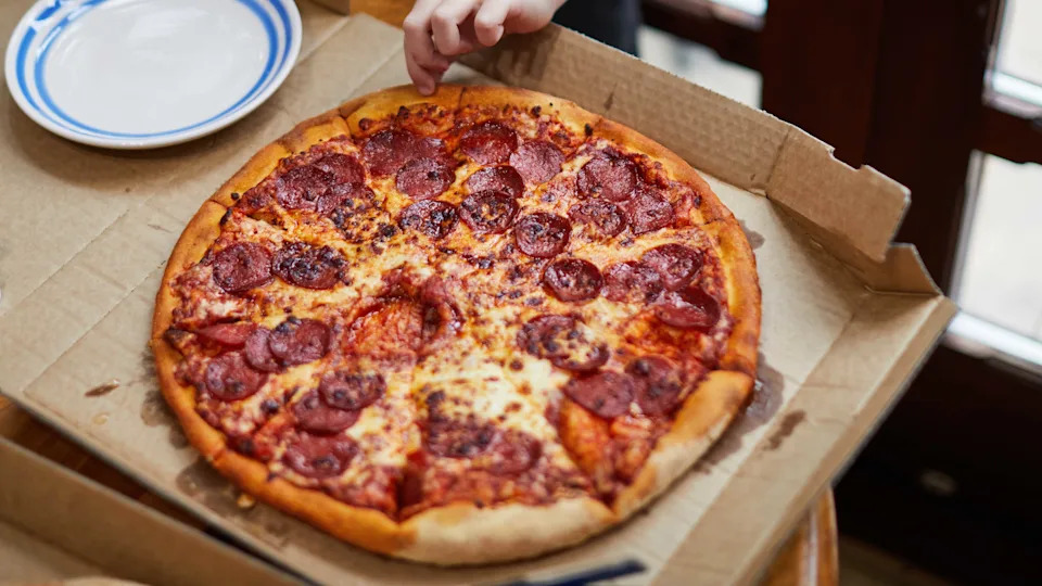 Stained or greasy pizza boxes will not be recycled and will instead go into landfill. (Getty)