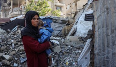 Tragedy in Gaza as winter storm turns family’s shelter into rubble | Israel-Palestine conflict