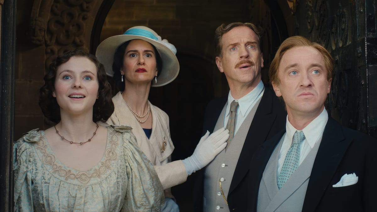 'Fackham Hall' is an 'unashamedly stupid' return to spoof movies