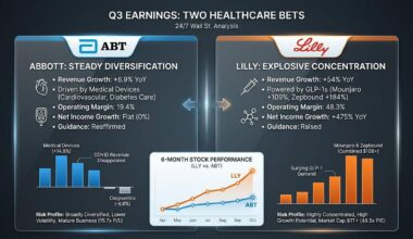 Lilly’s GLP-1 Surge Dwarfs Abbott’s Steady Device Growth With 54% Revenue Jump