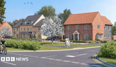 Lonely people standing apart