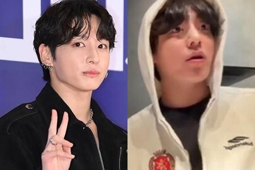 BTS member Jung Kook / Xportsnews, captured from Jung Kook's livestream