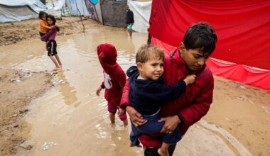 As Storms Flood Gaza's Tent Camps, Israeli NGOs Race to Raise Money and Aid - Haaretz