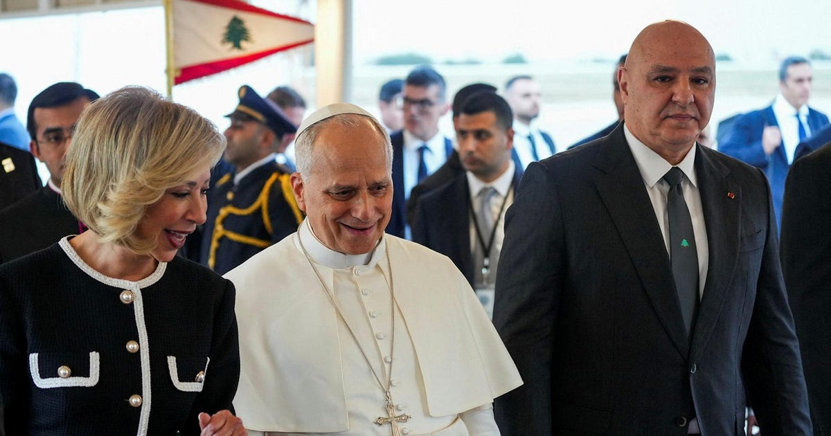 Pope Leo Says Palestinian State 'Only Solution' to Conflict, Which 'Israel Still Does Not Accept'