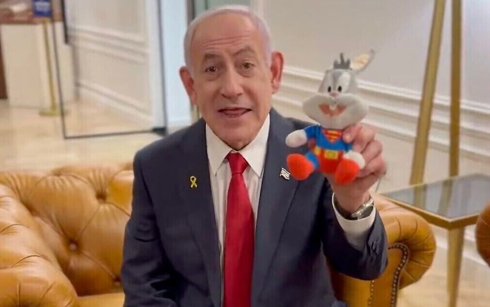 Netanyahu decries his graft trial as 'political' in English video, amid push for pardon