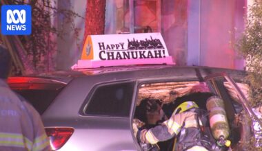 Police name person of interest in arson attack on 'Happy Chanukah' car in Melbourne