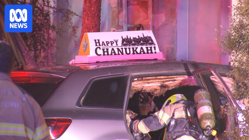 Police name person of interest in arson attack on 'Happy Chanukah' car in Melbourne