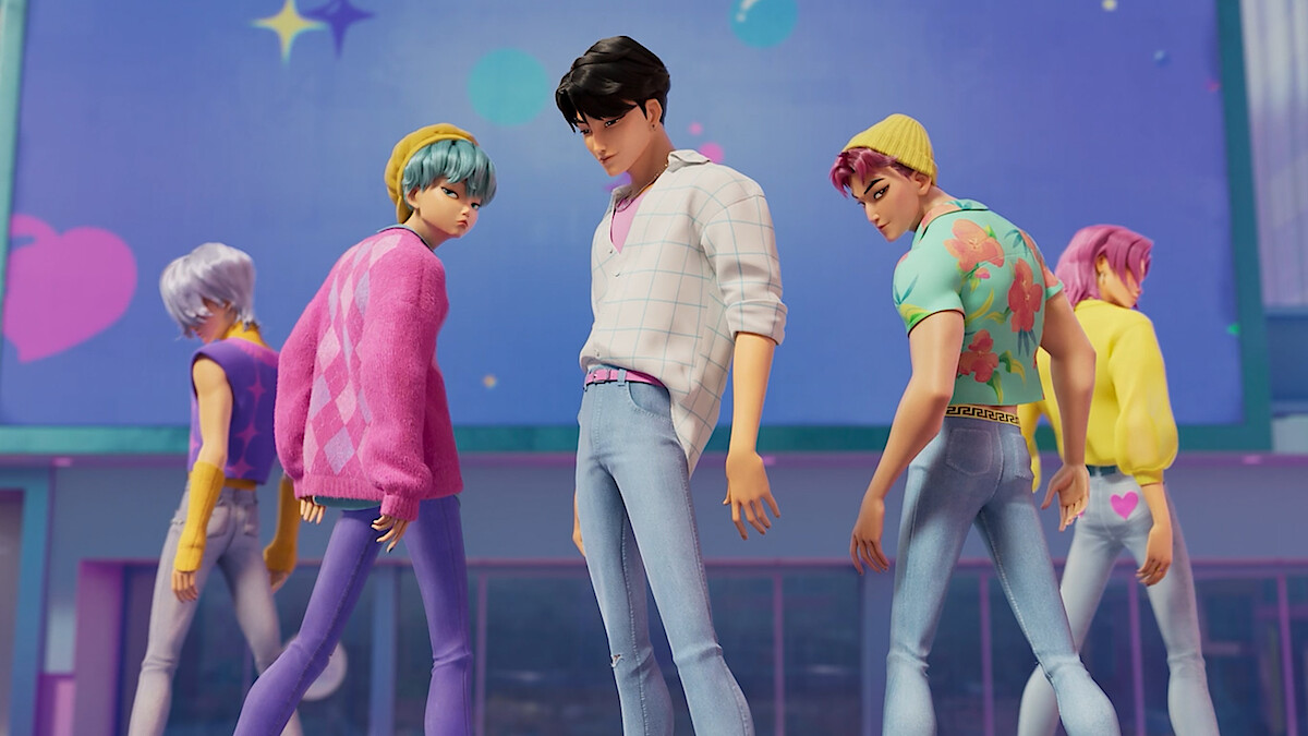 The Saja Boys perform "Soda Pop" from 'KPop Demon Hunters'