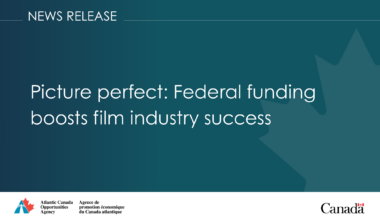 Picture perfect: Federal funding boosts film industry success