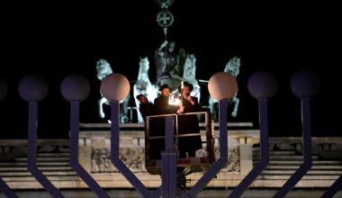 Major cities around world ramp up security for Hanukkah events after Bondi attack