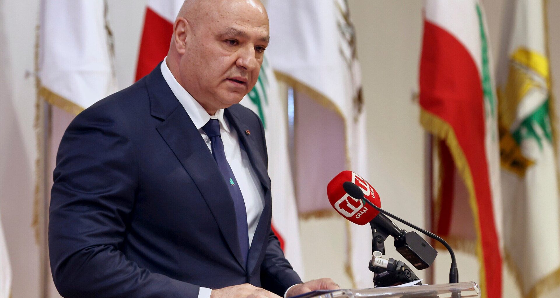 Lebanese president says diplomacy with Israel is pushing back 'specter of war'