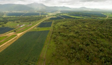 One of Australia's biggest solar farms, in heart of Queensland coal country, reaches full commercial operations