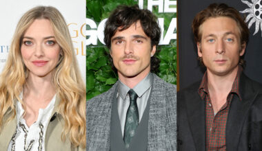 Amanda Seyfried, Jacob Elordi and Jeremy Allen White