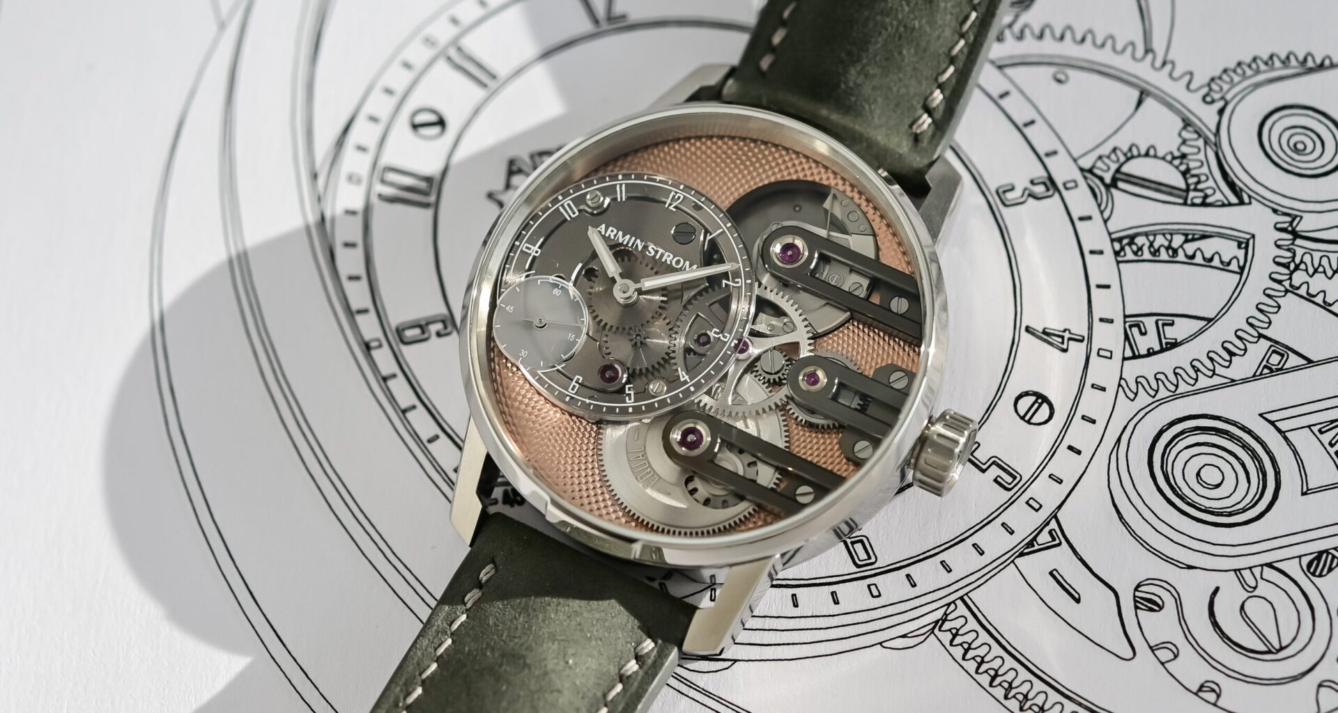 Armin Strom Gravity Equal Force Ultimate Sapphire Salmon