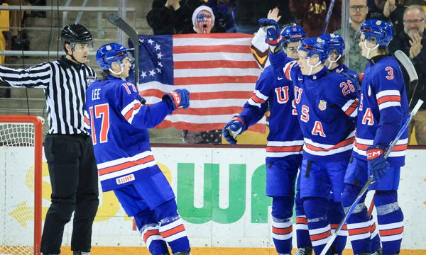 U.S. Tops Finland 3-1 In World Juniors Pre-Tournament Action