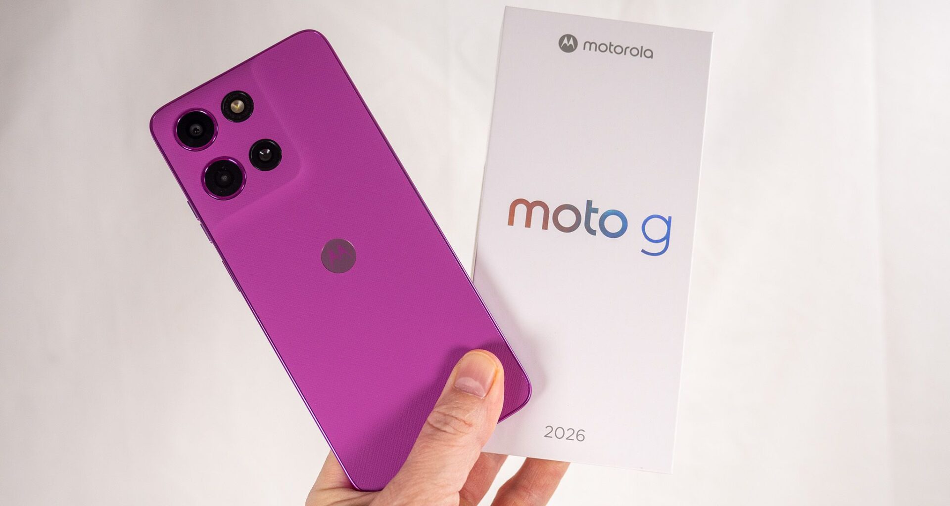 The Moto G 2026 is a surprisingly great $199 phone, and it's now available with some crazy colors and materials in tow (including this ludicrous pink color)