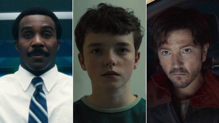 Best TV shows of 2025: Tramell Tillman in "Severance," Owen Cooper in "Adolescence," and Diego Luna in "Andor."