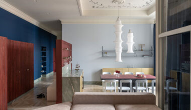 Office in the Ukraine Emphasizes Comfort in Residential Setting