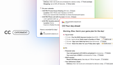 CC from Google Labs helps you stay productive