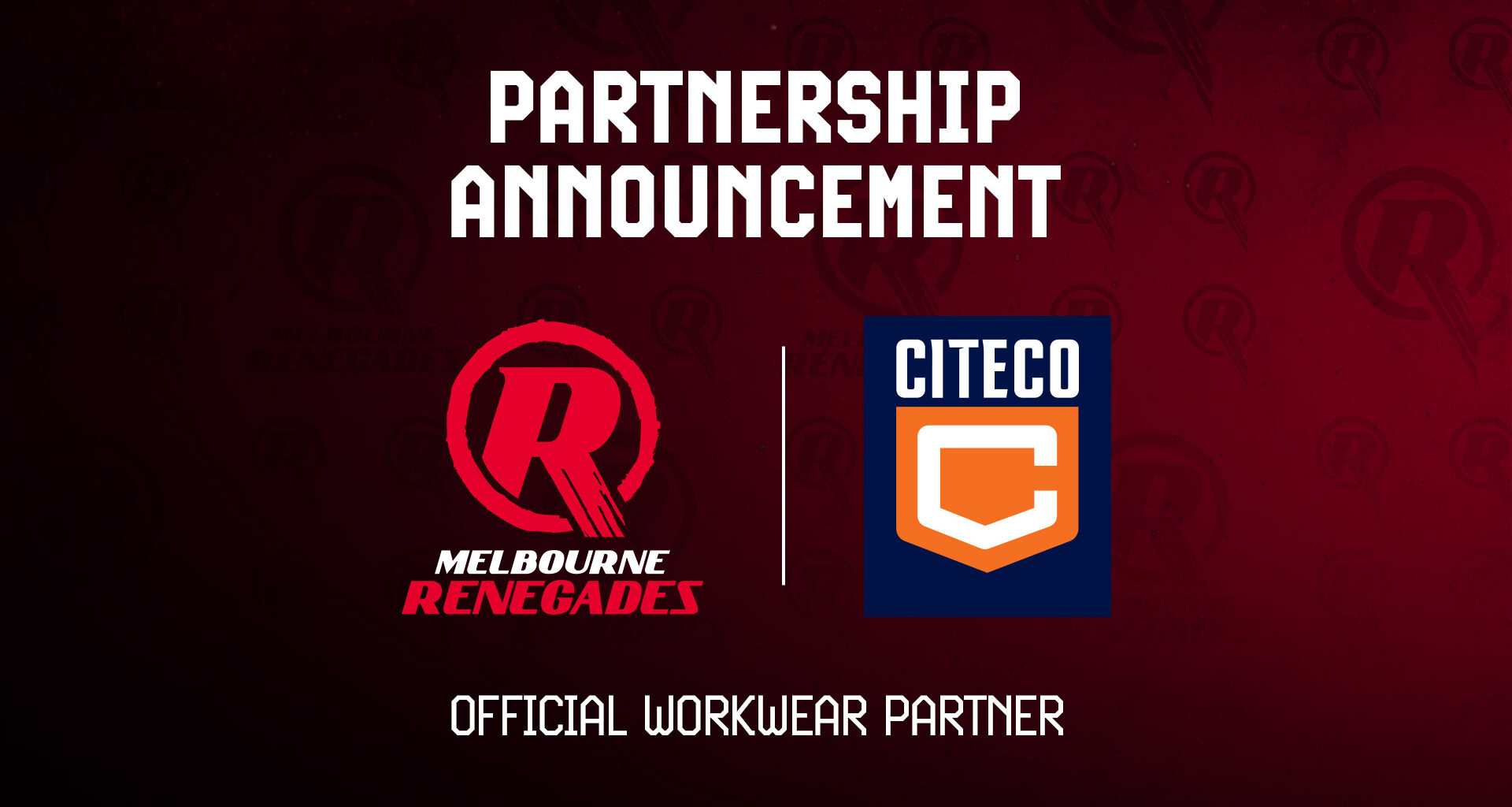 Citeco Joins the Melbourne Renegades as Premium Partner