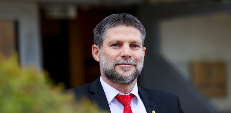 Bezalel Smotrich  credit: Shlomi Yosef