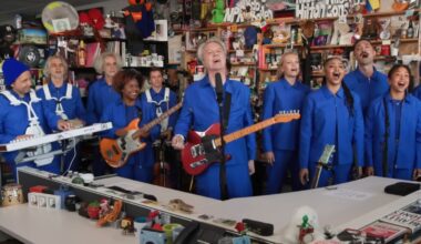 David Byrne Plays Talking Heads Classics on NPR 'Tiny Desk' Concert