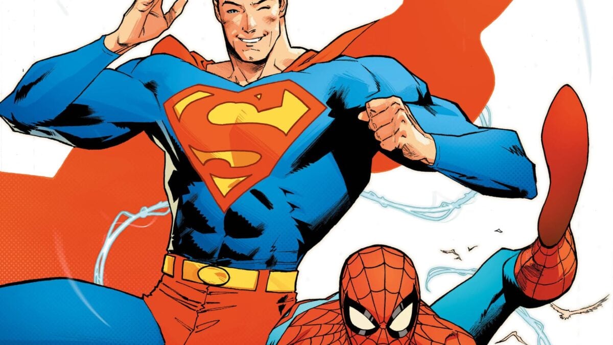 Superman and Spider-Man Collide in the First Looks at DC and Marvel's Next Big Crossover