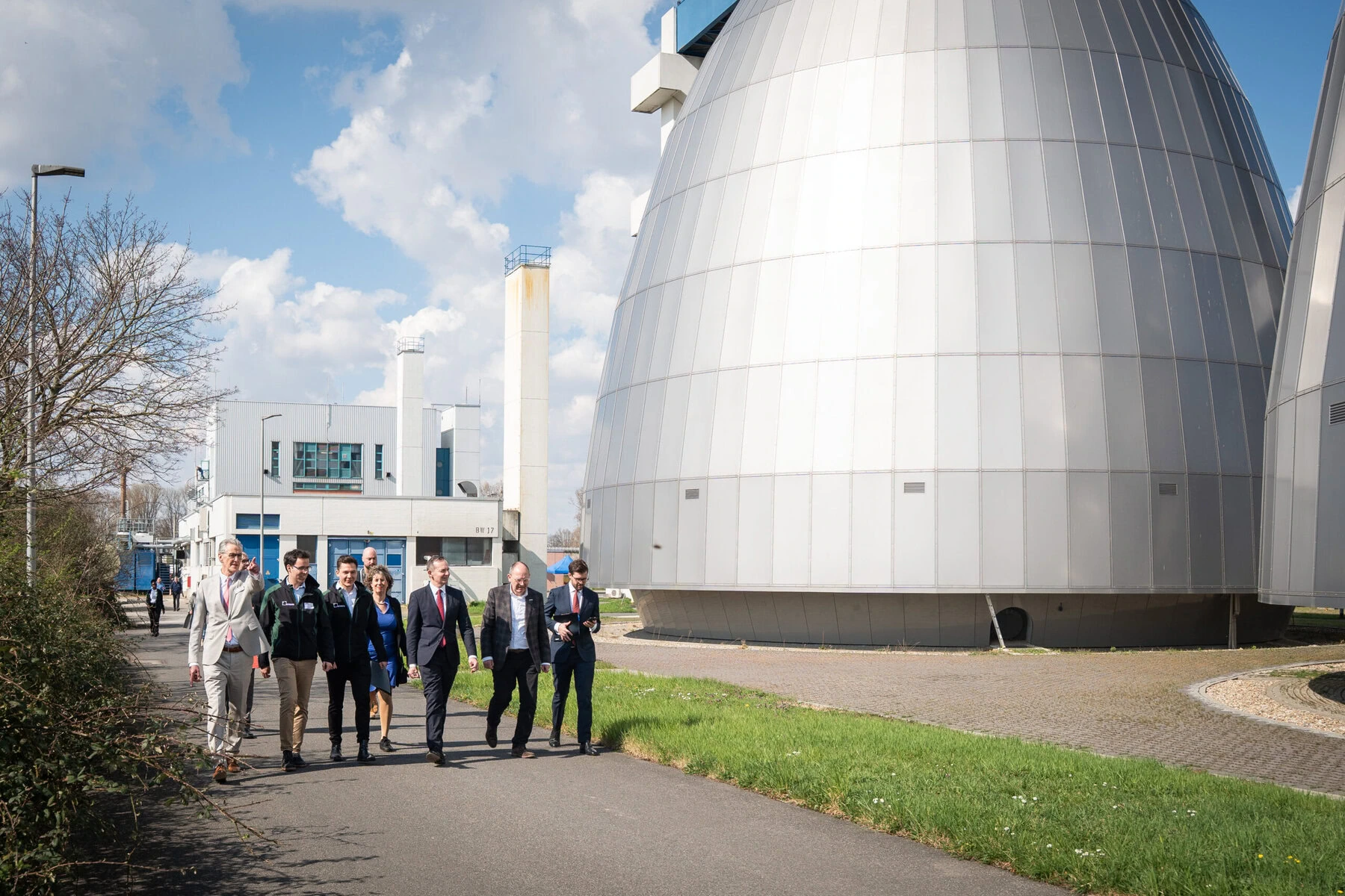 Biogas tower for Mannheim 001