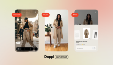 Discover new outfits, try them on and shop from Doppl's new discovery feed.
